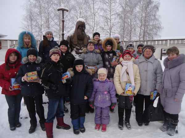 В монастыре